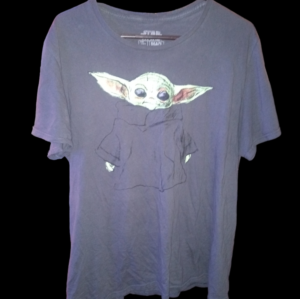 Mad Engine Star Wars Grogu Tshirt Mens Size L
